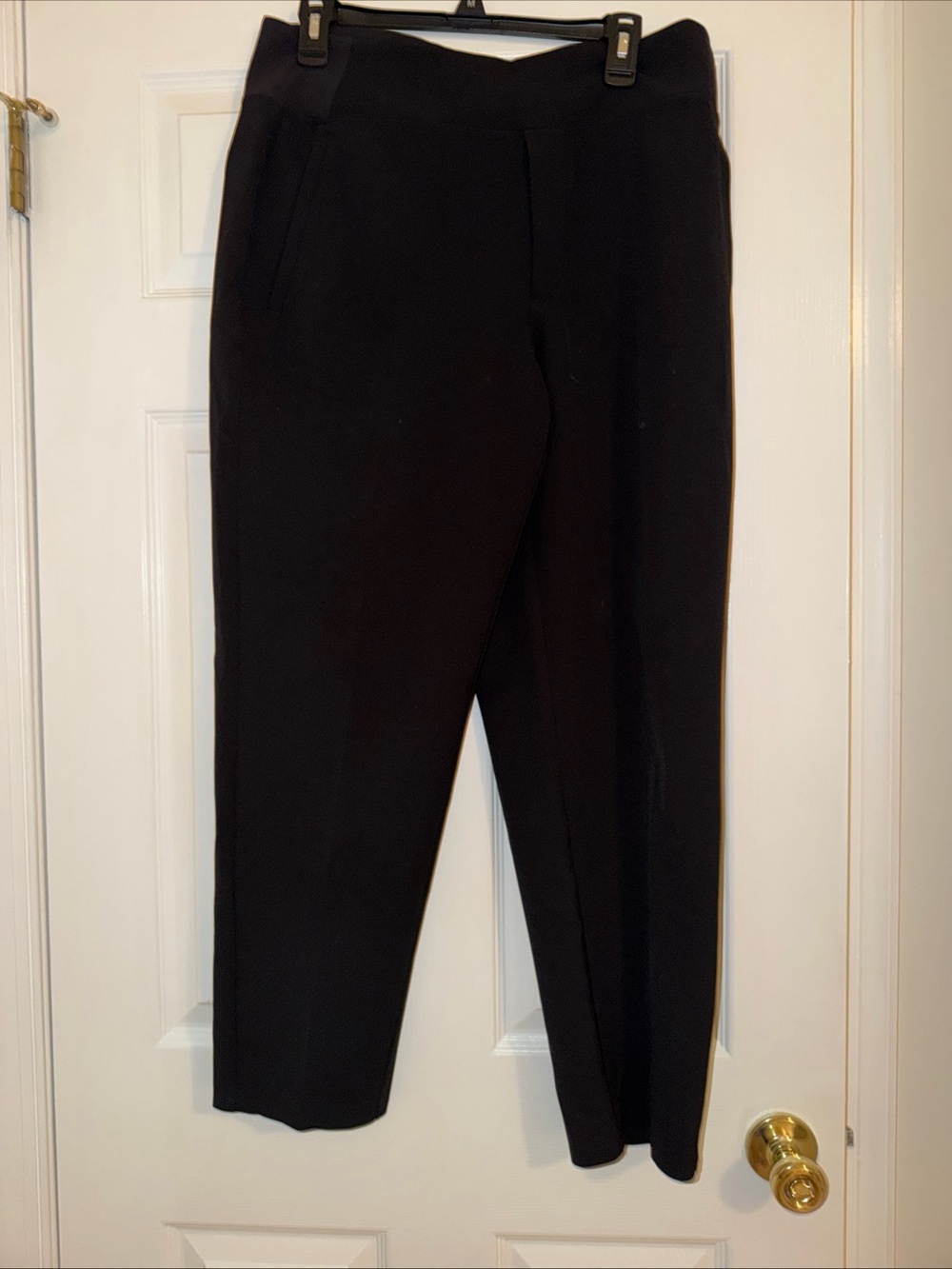 Athleta Black Womens  Endless Highrise Black Dress Pants - Slim Tailored Style
